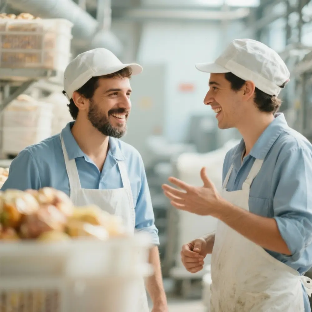 Ropa laboral para la industria alimentaria